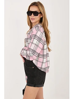 Košeľa s dlhým rukávom, model 231511, Italy Moda