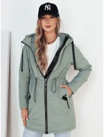 Dámská přechodná bunda parka zelená Dstreet model 21973504 - FashionStreet