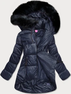 KURTKA DAMSKA ZIMOWA GRANATOWA model 21243007 - VIOLA&C