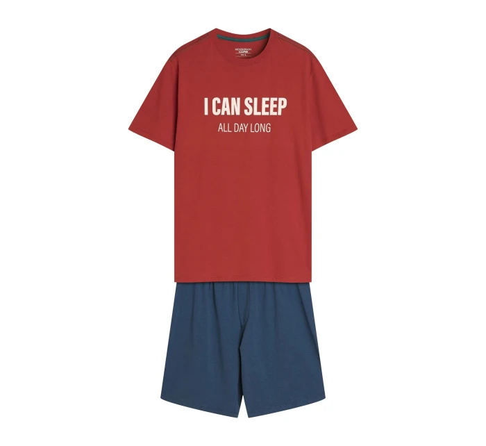 Pánské pyžamo red model 21077150 - Henderson Pánské pyžamo red model 21077150 - Henderson