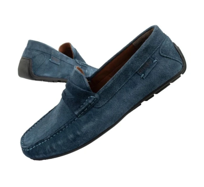buty męskie  Suede  granatowe model 22002181 - Wrangler