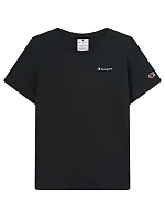 Champion Dámske tričko s krátkym rukávom Black 118408 KK001