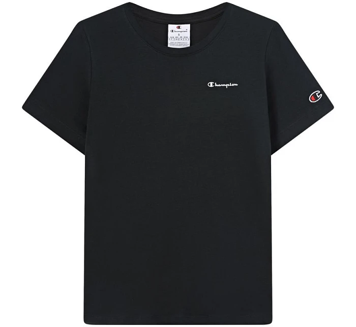Champion Dámske tričko s krátkym rukávom Black 118408 KK001