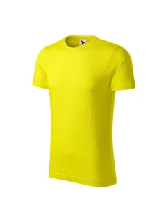 Malfini Native (GOTS) M MLI-17396 citrónová košeľa