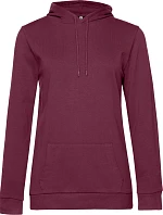 B&C #Hoodie /women Dámska mikina s kapucňou 01.W04W wine