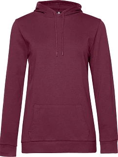 B&C #Hoodie /women Dámská mikina s kapucí model 22429719 wine