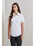 PR Popelínová elastická halenka s rukávem 39.0 black model 22484083 - Premier
