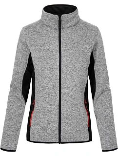 Dámská pracovní pletená fleecová bunda 40. heather grey model 22517060 - Promodoro