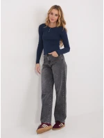 Blúzka WT BZ A1146.95 tmavomodrá