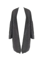 Dámský úpletový svetr delší model 15270359 - Lemoniade Dámský úpletový svetr delší model 15270359 - Lemoniade