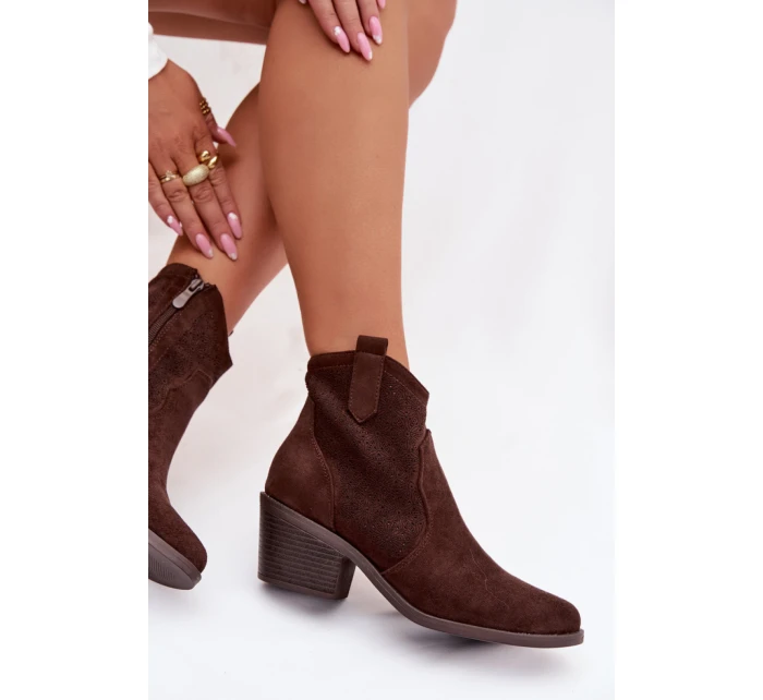 Topánky na podpätku model 224427 Step in style