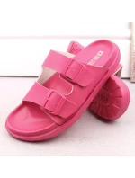 Big Star W INT2004E fuchsiové penové žabky s prackami