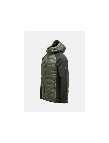Bunda Performance M model 22052540 Down Hybrid Hood Green - Peak