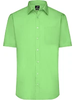 JN 680 Popelínová košile s krátkým rukávem model 22537766 lime green - Daiber JN 680 Popelínová košile s krátkým rukávem model 22537766 lime green - Daiber