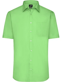 JN 680 Popelínová košile s krátkým rukávem model 22537766 lime green - Daiber