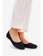 Dámské Baletky Ploché S třpytkami Černé model 21689089 - Boto