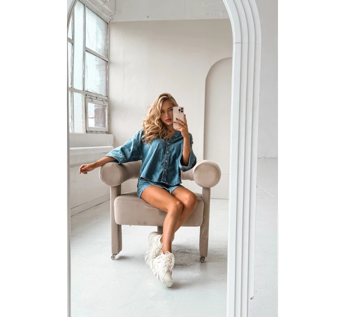 Dámské tenisky přírodní kůže  bílá model 21711773 - Goe