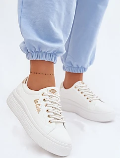 Dámské tenisky na platformě Lee Cooper LCW-26-44-4478 bílé