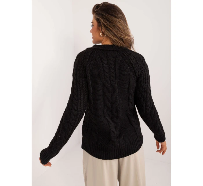 Jumper BA SW 1560.19 čierny