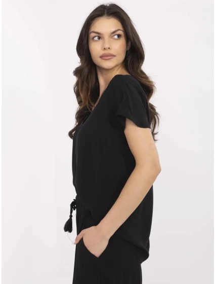 Blúzka D73761M11171B čierna