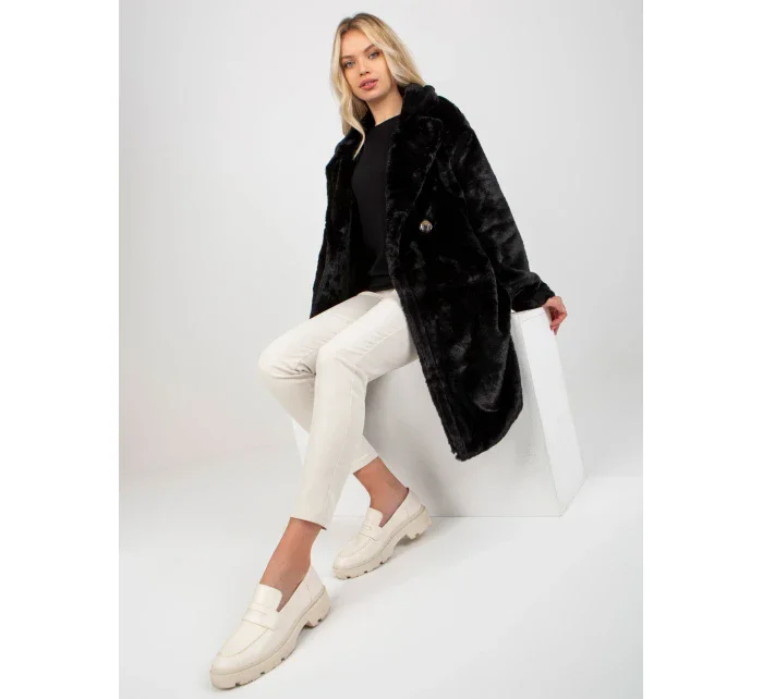 Dámský kabát TW EN model 17828114 černý - FPrice