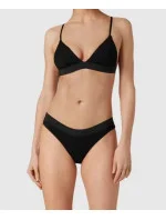 Dámsky vrchný diel plaviek KW02029 BEH čierna - Calvin Klein