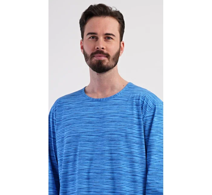 Pánská noční košile s dlouhým rukávem model 20851311 - Vienetta MAN