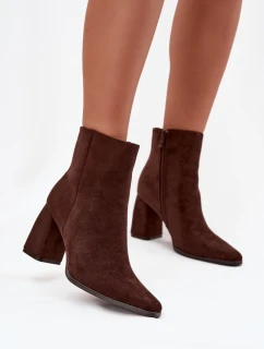 Topánky na podpätku model 219843 Krok vo veľkom štýle