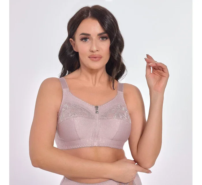 Měkká podprsenka s kosticí Zuza  Pink model 21114010 - Viki