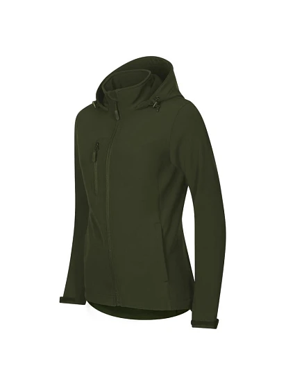 Dámska softshellová bunda Trail (vojenská) Dámska softshellová bunda Trail (vojenská)