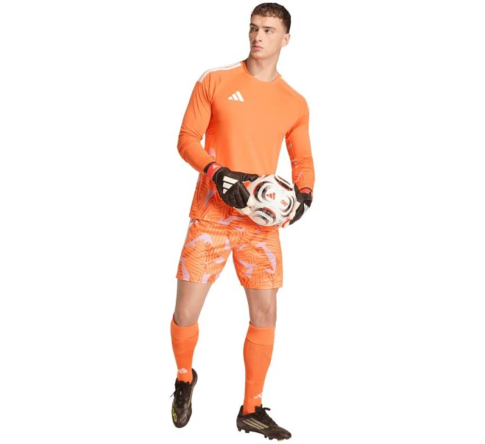 Pánsky súťažný brankársky dres adidas Tiro 26 s dlhým rukávom orange KB5248 men