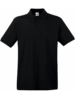 Fruit of the Loom Premium Polo Piqué – polokošeľa 16.3218, čierna