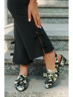 Kožené Lodičky S A Mašlí Černé model 21694748 - Maciejka