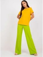 Tričko RV TS model 14816788 tmavě žlutá - FPrice Tričko RV TS model 14816788 tmavě žlutá - FPrice