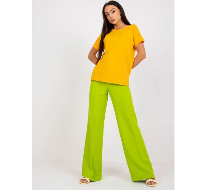 Tričko RV TS model 14816788 tmavě žlutá - FPrice Tričko RV TS model 14816788 tmavě žlutá - FPrice