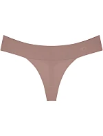 Dámske nohavičky Body Make-Up Illusion String EX - BROWN - svetlohnedá 00ZE - TRIUMPH