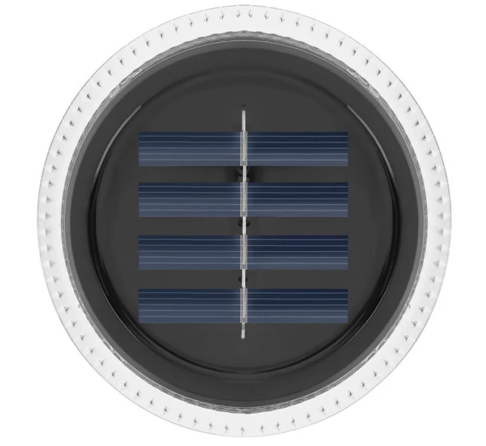 SOLÁRNE DISKOVÉ LAMPY PRE MONTÁŽ NA ZEM ALEBO NA STENU 2KS