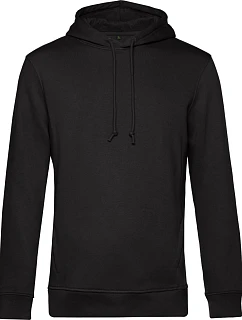 B&C Inspire Hooded_° Pánska mikina s kapucňou 01.U33B black pure