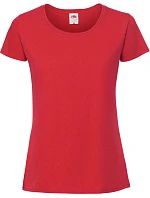 LadyFit Iconic 195 T Dámské tričko z těžké bavlny model 22431576 red - Fruit of the Loom
