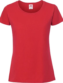 LadyFit Iconic 195 T Dámské tričko z těžké bavlny model 22431576 red - Fruit of the Loom