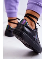 Kožené tenisky Star Big Star model 21580383 Black - Big Star Shoes