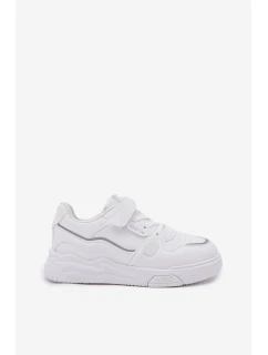 Dětské tenisky na suchý zip Big Star model 21706408 Bílé - Big Star Shoes