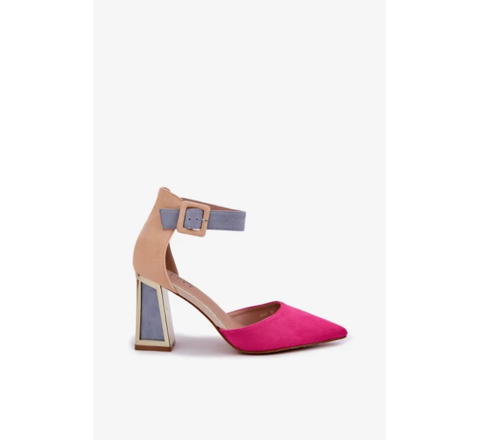 Sandále na podpätku model 208676 Krok vo veľkom štýle