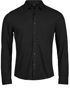 TJ Košile piqué s dlouhým rukávem 18. black model 22464871 - Tee Jays