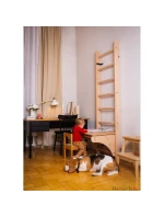 DREVENÝ REBRÍK S LAVIČKOU 112