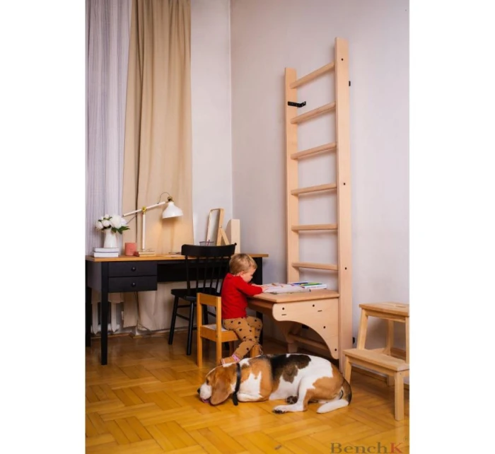 DREVENÝ REBRÍK S LAVIČKOU 112