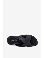 Pánské Kožené Sandały S Přezkou Big Star model 21693015 Černé - Big Star Shoes