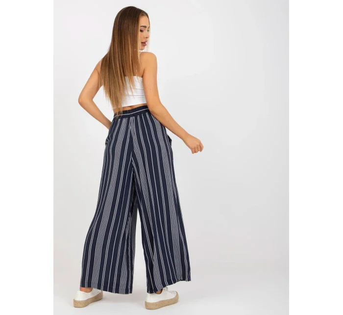 Nohavice D73771M62237A námornícka modrá