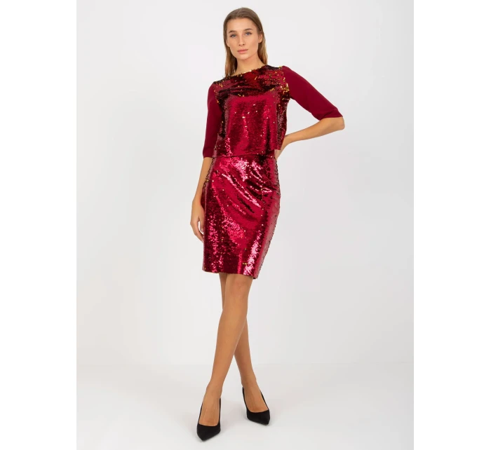 Blúzka LK BZ 507300.88 gaštanová Blúzka LK BZ 507300.88 gaštanová