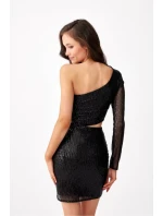 Večerní šaty model 20863432 černé - Roco Fashion